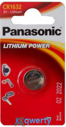 Panasonic CR1632 1шт Lithium (CR-1632EL/1B)