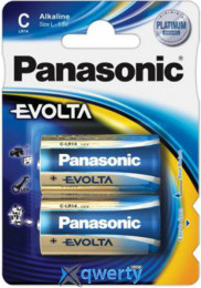 Panasonic Evolta C LR14 2шт Alkaline (LR14EGE/2BP)