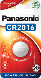 Panasonic Lithium Power CR 2016 1шт Lithium (CR-2016EL/1B)