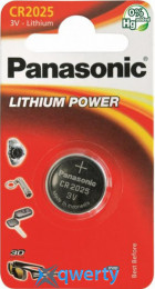 Panasonic Lithium Power CR 2025 1шт Lithium (CR-2025EL/1B)