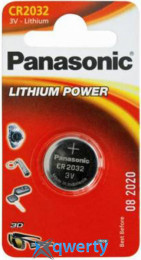 Panasonic Lithium Power CR 2032 1шт Lithium (CR-2032EL/1B)