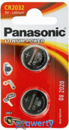Panasonic Lithium Power CR 2032 2шт Lithium (CR-2032EL/2B)