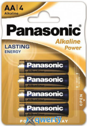 Panasonic LR06 AA 4шт Alkaline (LR6REB/4BPR)