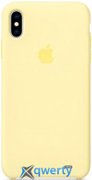 Apple iPhone XS Max Silicone Case Mellow Yellow (MUJR2)