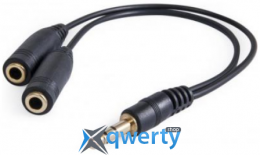 Аудио кабель 3.5 mm - 3.5 mm x2 0.2m Defender (63001)