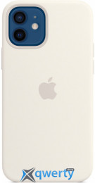 Apple iPhone 12/12 Pro Silicone Case with MagSafe White (MHL53)