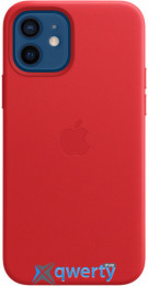 Apple iPhone 12 | 12 Pro Leather Case with MagSafe PRODUCT RED (MHKD3)