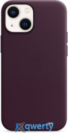 Apple iPhone 13 mini Leather Case with MagSafe Dark Cherry (MM0G3)