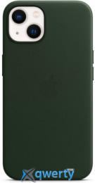 Apple iPhone 13 Leather Case with MagSafe Sequoia Green (MM173)