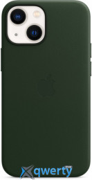Apple iPhone 13 mini Leather Case with MagSafe Sequoia Green (MM0J3)