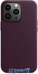 Apple iPhone 13 Pro Leather Case with MagSafe Dark Cherry (MM1A3)