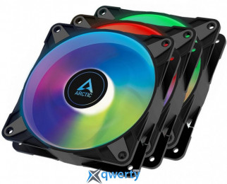 Arctic P12 PWM PST A-RGB 0dB Black 3-Fan Pack (ACFAN00232A)