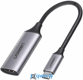 Адаптер USB-C - HDMI 0.1m Ugreen CM297 (UGR-70444) Grey