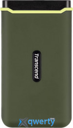 SSD portable USB-C 3.1 2TB Transcend ESD380C (TS2TESD380C) Military green