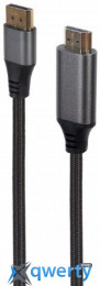 Display Port v.1.2 - HDMI-A 1.8m Cablexpert (CC-DP-HDMI-4K-6) Black