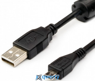 USB-A 2.0 (M) - microUSB (M) 0.8m Atcom OTG (9174) Black