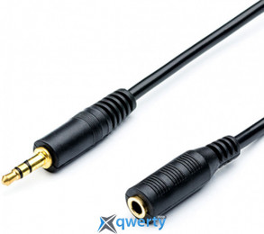 Аудио кабель 3.5mm (M) - 3.5mm (F) 1.8m Atcom (16847)