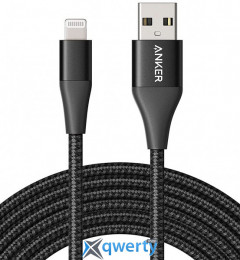 USB-А to Lightning 1.8м Anker Powerline+ II (A8453H11/A8453H13) Black