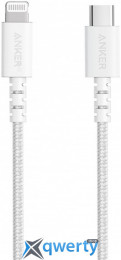 USB-C-Lightning 0.9m Anker PowerLine Select+ White (A8617G21/A8617H21) 0194644076030
