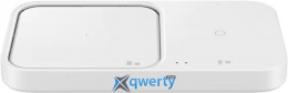 БЗУ USB-C 15W QI +USB-C-USB-C кабель Samsung Duo (EP-P5400TWRGRU) White