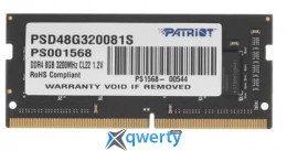 Patriot Signature Line 8 ГБ DDR4 3200 МГц SODIMM (PSD48G320081S)