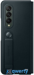 Samsung Fold 3 Leather Flip Cover (EF-FF926LBEGRU) Black