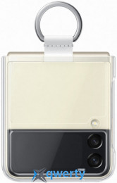 Samsung Flip 3 Clear Cover with Ring (EF-QF711CTEGRU) Transparency