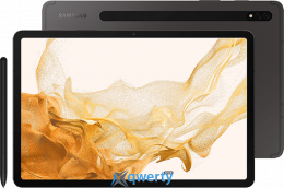 Samsung Galaxy Tab S8 Plus (SM-X806) - 12.4 8/128GB 5G Dark Grey (SM-X806BZAASEK)