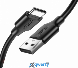 USB-A - USB-C 3A 1.5m Ugreen US287 Black (60117)