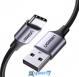 Ugreen US288 USB-A-USB-C 3A 1.5m Black (60127) 6957303861279