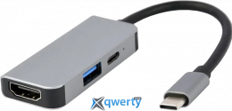 Cablexpert USB-C→USB-A/HDMI/USB-C-PD (A-CM-COMBO3-02) 