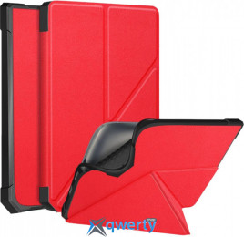 BeCover Ultra Slim Origami PocketBook 740 Inkpad 3 Red (707457)