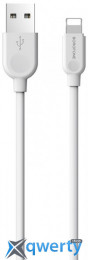 USB-A - Lightning 2.4A 1m Borofone BX14 LinkJet White (BX14L1W)