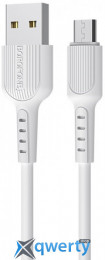 USB-A - microUSB 1m Borofone BX16 Easy White (BX16MW)