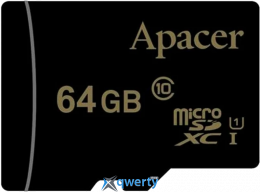 microSDXC 64GB Apacer Class 10 (AP64GMCSX10U1-RA)