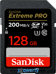 SD SanDisk Extreme PRO 128GB Class 10 V30 200MB/s (SDSDXXD-128G-GN4IN)