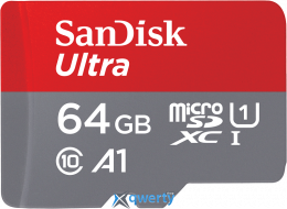 microSD SanDisk Ultra 64GB Class 10 A1 (SDSQUA4-064G-GN6MN)