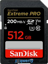 SD SanDisk Extreme PRO 512GB Class 10 V30 200MB/s (SDSDXXD-512G-GN4IN)