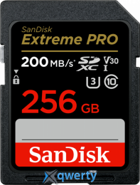 SD SanDisk Extreme PRO 256GB Class 10 V30 200MB/s (SDSDXXD-256G-GN4IN)