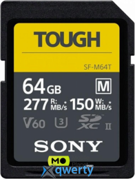 SD SONY Tough 64GB Class 10 V60 Black (SFM64T.SYM)