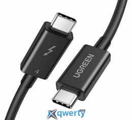 Ugreen US501 USB-C-USB-C Thunderbolt 4 5A/100W 0.8m Black (30389)