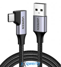 Ugreen US385 90°Angle USB-A - USB-C 60W 1m (20299)