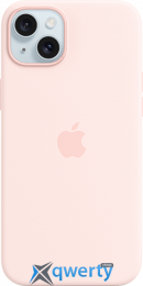 Apple iPhone 15 Plus Silicone Case with MagSafe Light Pink (MT143ZM/A)