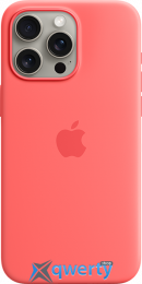 Apple iPhone 15 Pro Max Silicone Case with MagSafe Guava (MT1V3ZM/A)