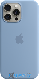 Apple iPhone 15 Pro Max Silicone Case with MagSafe Winter Blue (MT1Y3ZM/A)