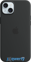 Apple iPhone 15 Silicone Case with MagSafe Black (MT0J3ZM/A)