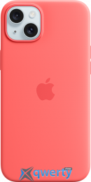 Apple iPhone 15 Silicone Case with MagSafe Guava (MT0V3ZM/A)