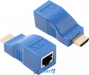HDMI удлинитель Atcom HDMI to LAN/RJ45 до 30м (14369) 6950713143690