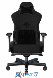 Anda Seat T-Pro 2 Size XL Linen Fabric Black (AD12XLLA-01-B-F)