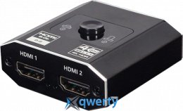 Коммутатор Cablexpert HDMI → HDMIx2 (DSW-HDMI-21)